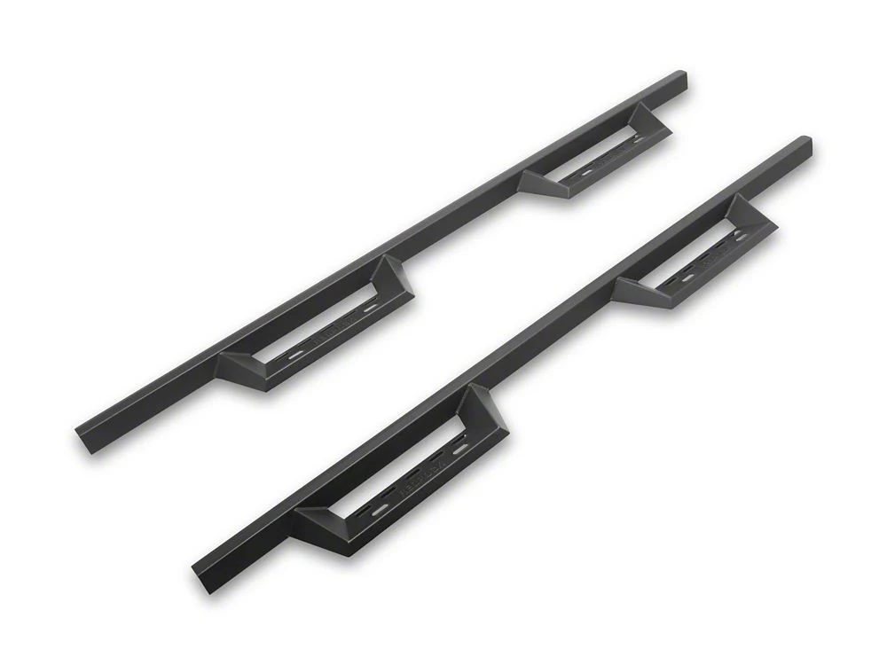 RedRock 4-Inch Drop TC1 Running Boards; Textured Black (19-25 RAM 1500 Crew Cab) - Image 2
