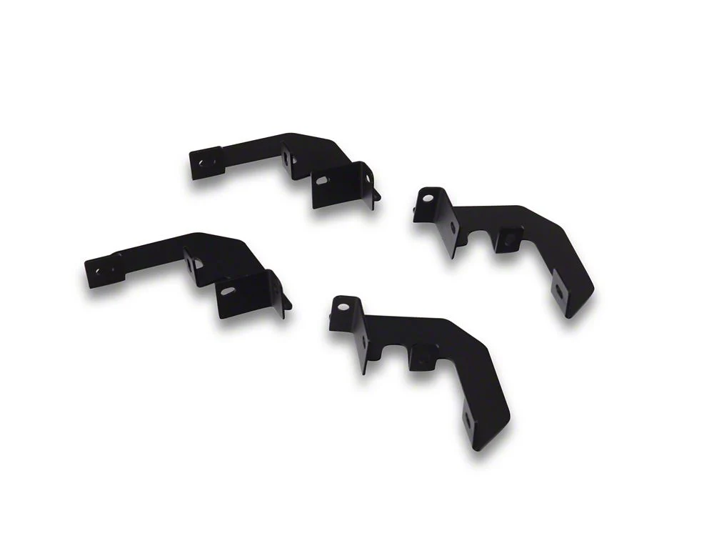 RedRock 4-Inch Drop TC1 Running Boards; Textured Black (20-25 Sierra 2500 HD Regular Cab) - Image 6