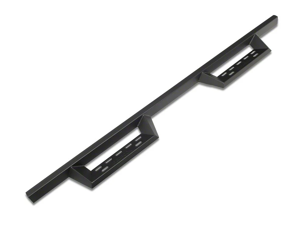 RedRock 4-Inch Drop TC1 Running Boards; Textured Black (20-25 Silverado 3500 HD Double Cab) - Image 3