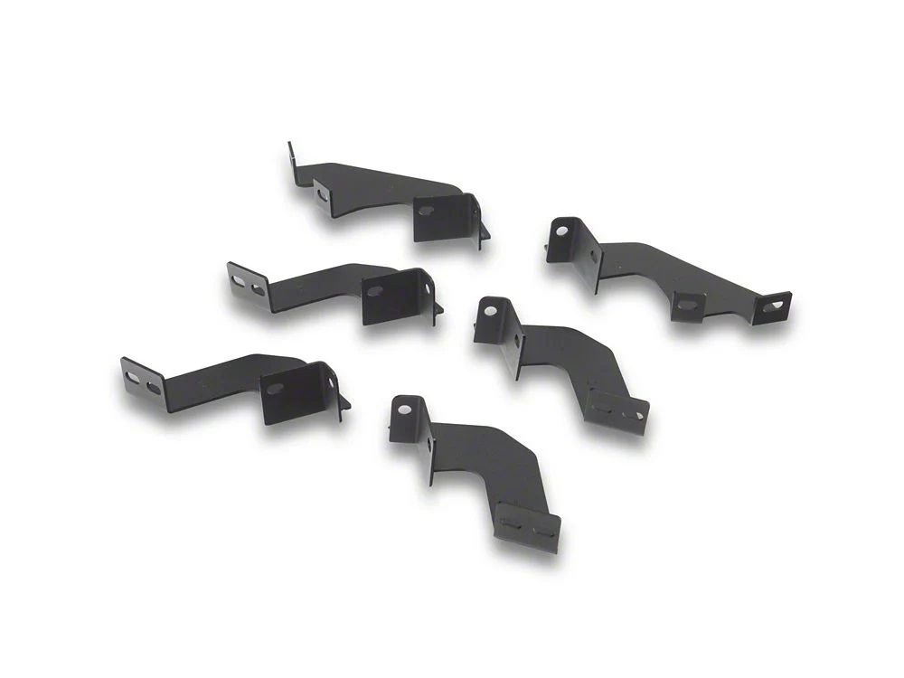 RedRock 4-Inch Drop TC1 Running Boards; Textured Black (22-25 Tundra Double Cab) - Image 6