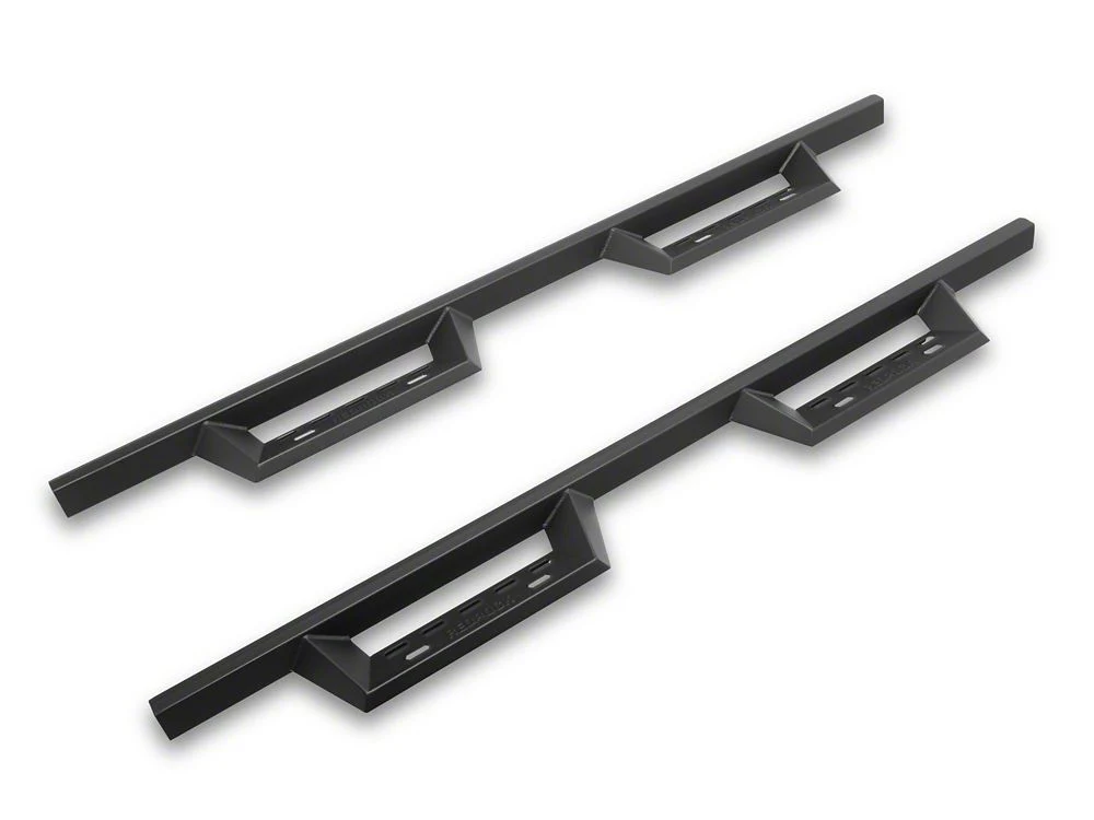 RedRock 4-Inch Drop TC1 Running Boards; Textured Black (24-25 Tacoma Double Cab) - Image 2