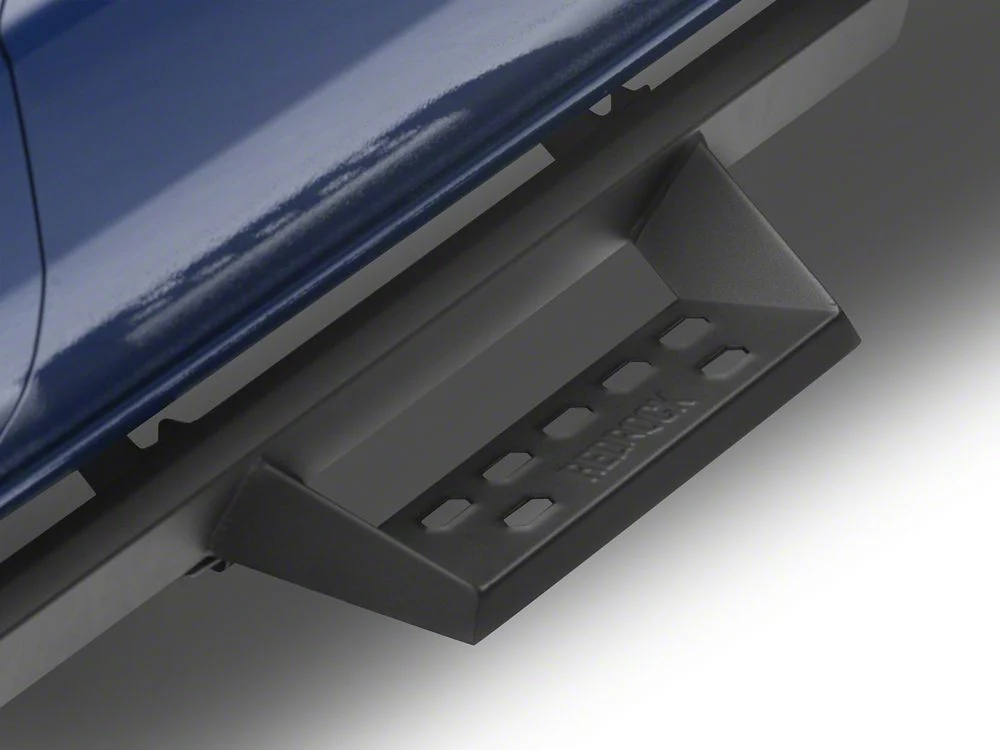RedRock 4-Inch Drop TC1 Running Boards; Textured Black (24-25 Tacoma Double Cab) - Image 4