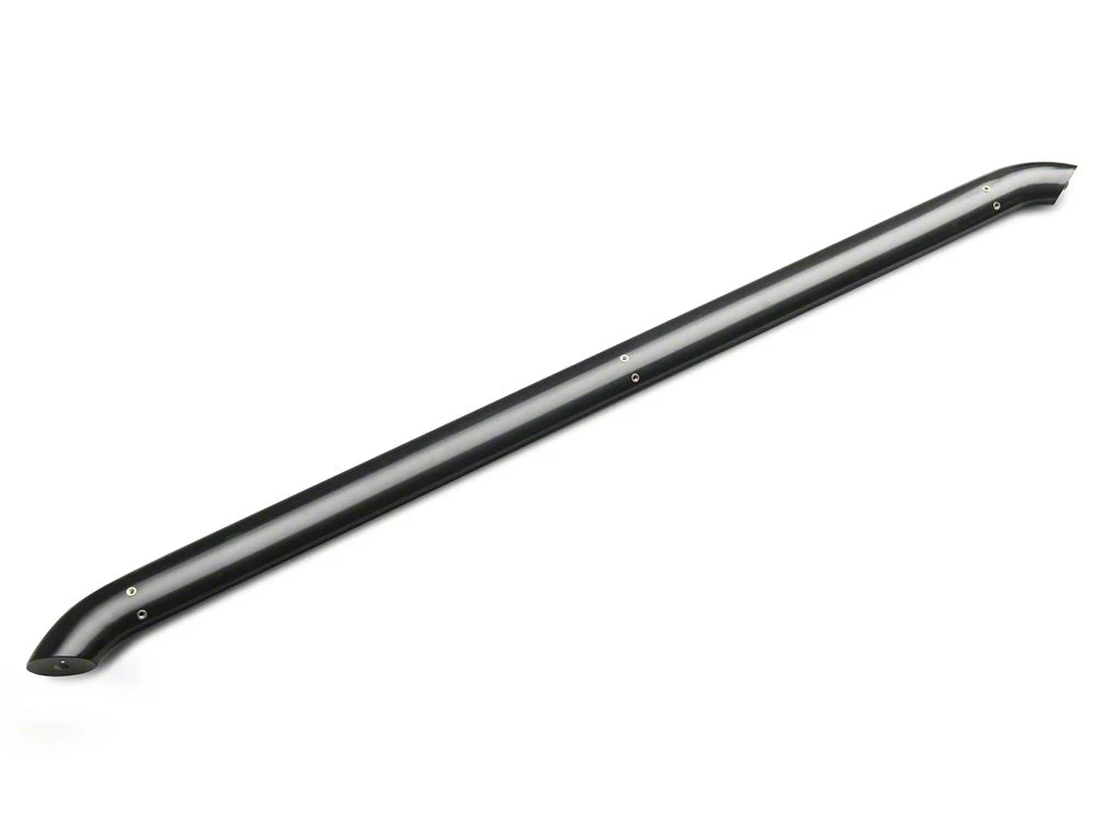 RedRock 4-Inch Oval Bent End Side Step Bars; Black (05-23 Tacoma Double Cab) - Image 8