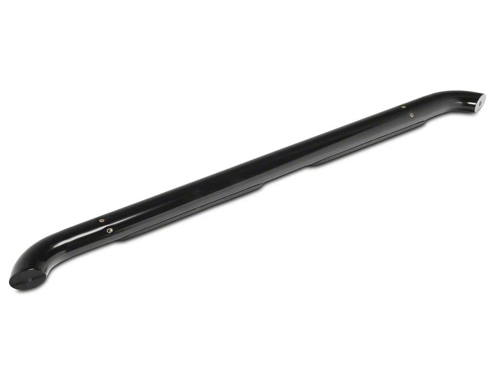 RedRock 4-Inch Oval Bent End Side Step Bars; Black (15-25 F-150 SuperCab) - Image 5
