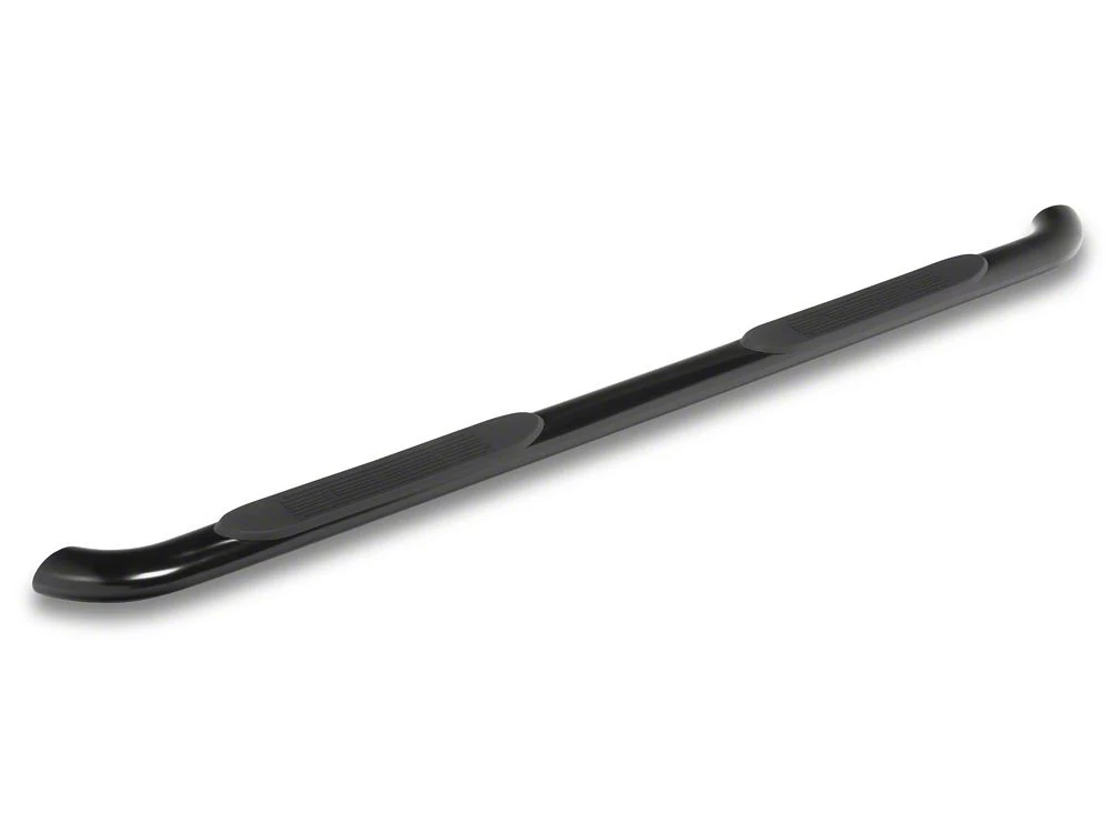 RedRock 4-Inch Oval Bent End Side Step Bars; Black (17-25 F-250 Super Duty SuperCrew) - Image 3