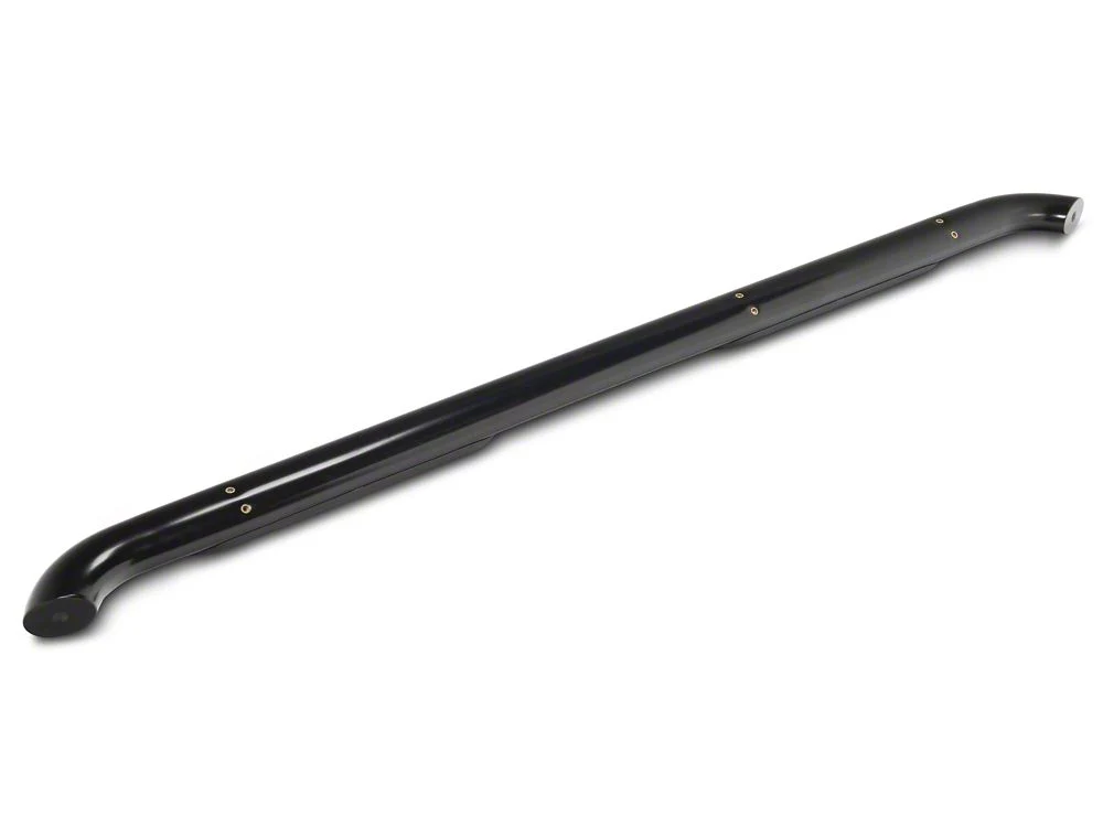 RedRock 4-Inch Oval Bent End Side Step Bars; Black (17-25 F-350 Super Duty SuperCrew) - Image 5