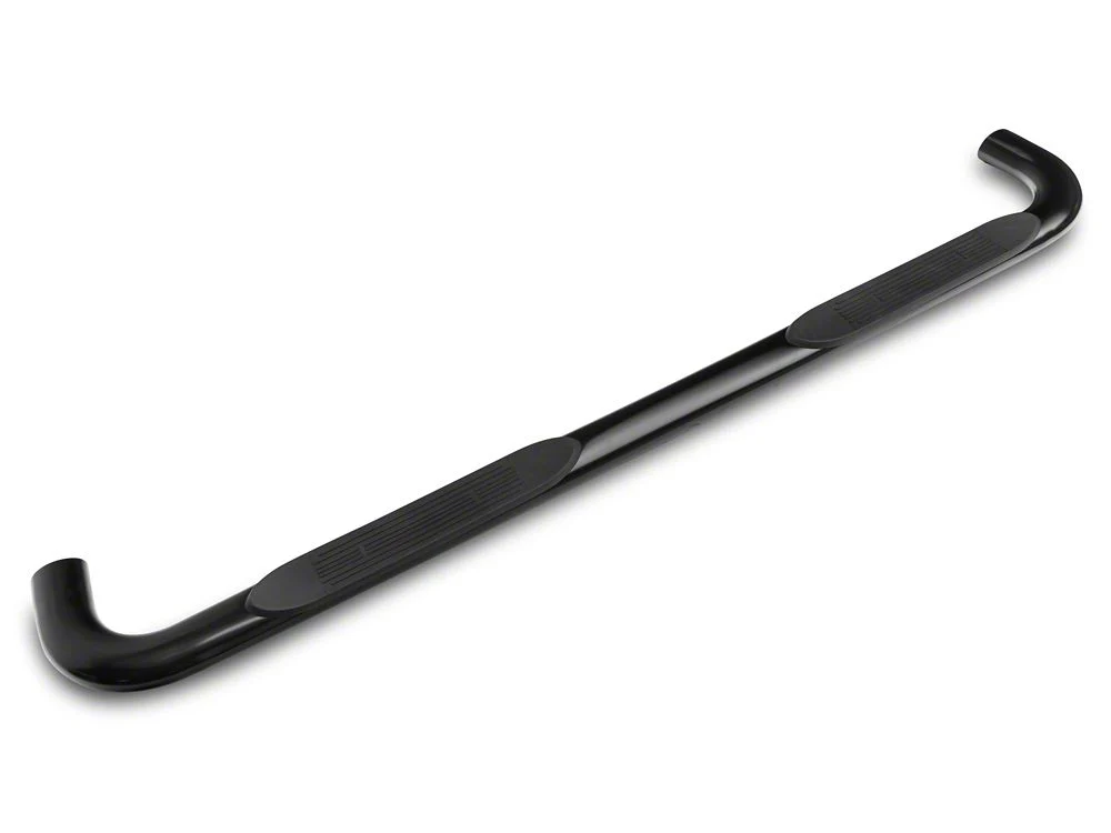 RedRock 4-Inch Oval Bent End Side Step Bars; Black (19-25 Silverado 1500 Crew Cab) - Image 7
