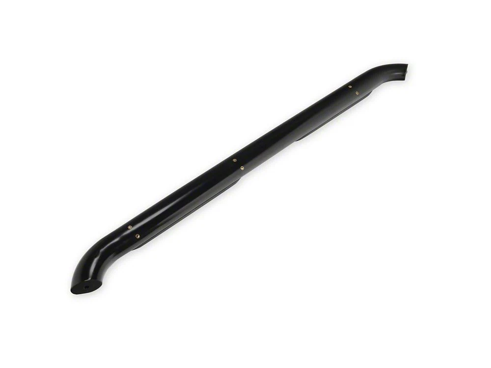 RedRock 4-Inch Oval Bent End Side Step Bars; Black (24-25 Tacoma Double Cab) - Image 8