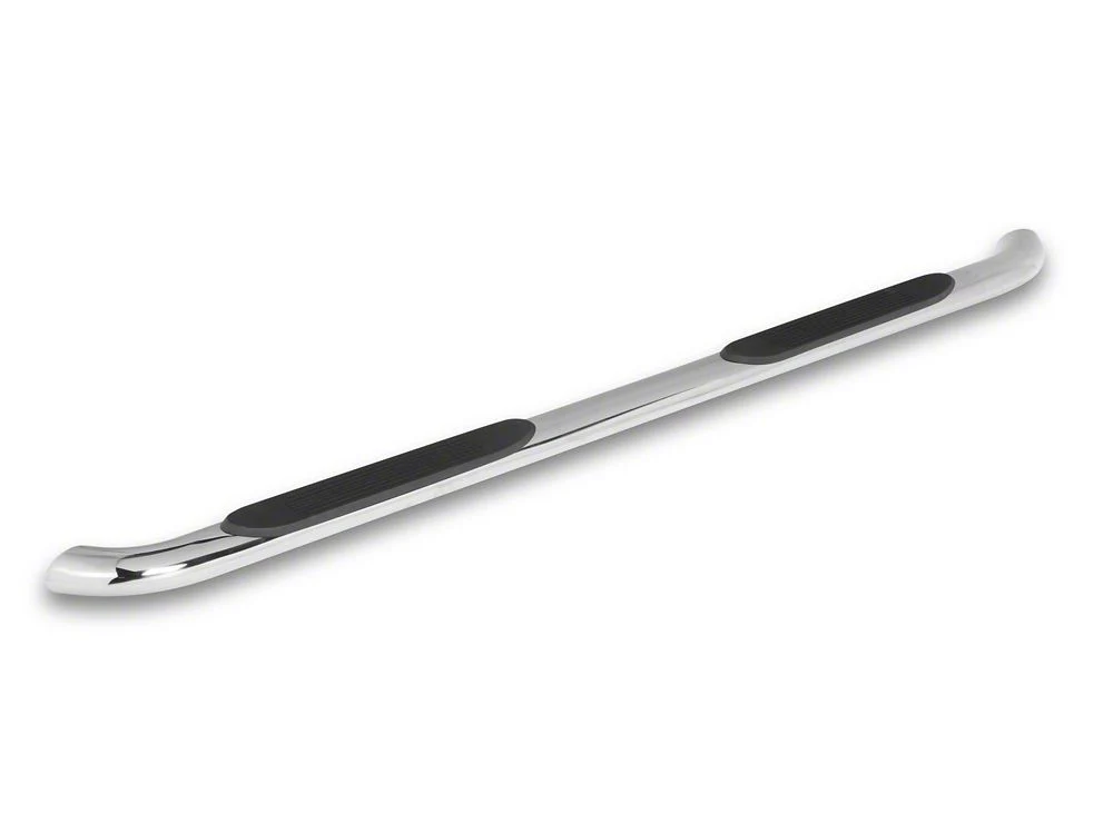 RedRock 4-Inch Oval Bent End Side Step Bars; Stainless Steel (17-25 F-250 Super Duty SuperCrew) - Image 3