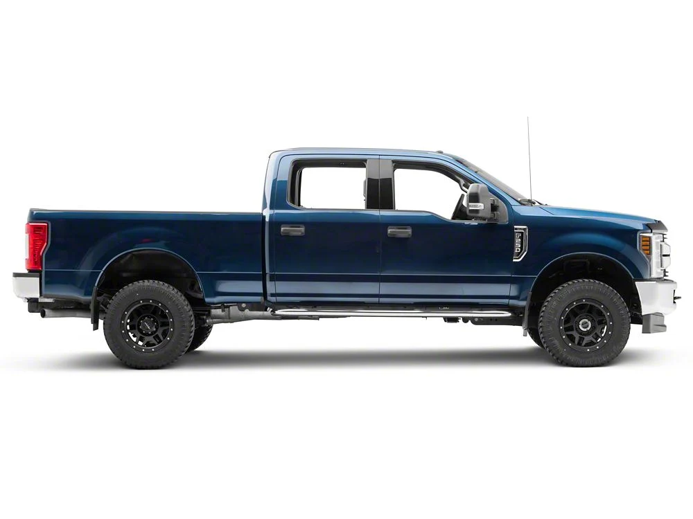 RedRock 4-Inch Oval Bent End Side Step Bars; Stainless Steel (17-25 F-350 Super Duty SuperCrew) - Image 10