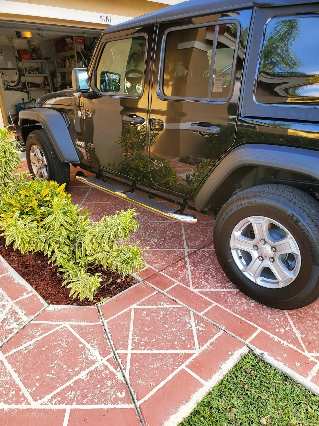 RedRock 4-Inch Oval Curved Side Step Bars; Stainless Steel (18-25 Jeep Wrangler JL 4-Door) - Image 13