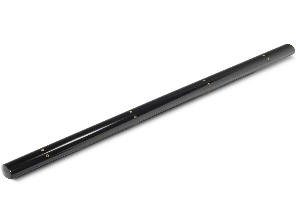 RedRock 4-Inch Oval Straight Side Step Bars; Black (19-25 Silverado 1500 Crew Cab) - Image 5