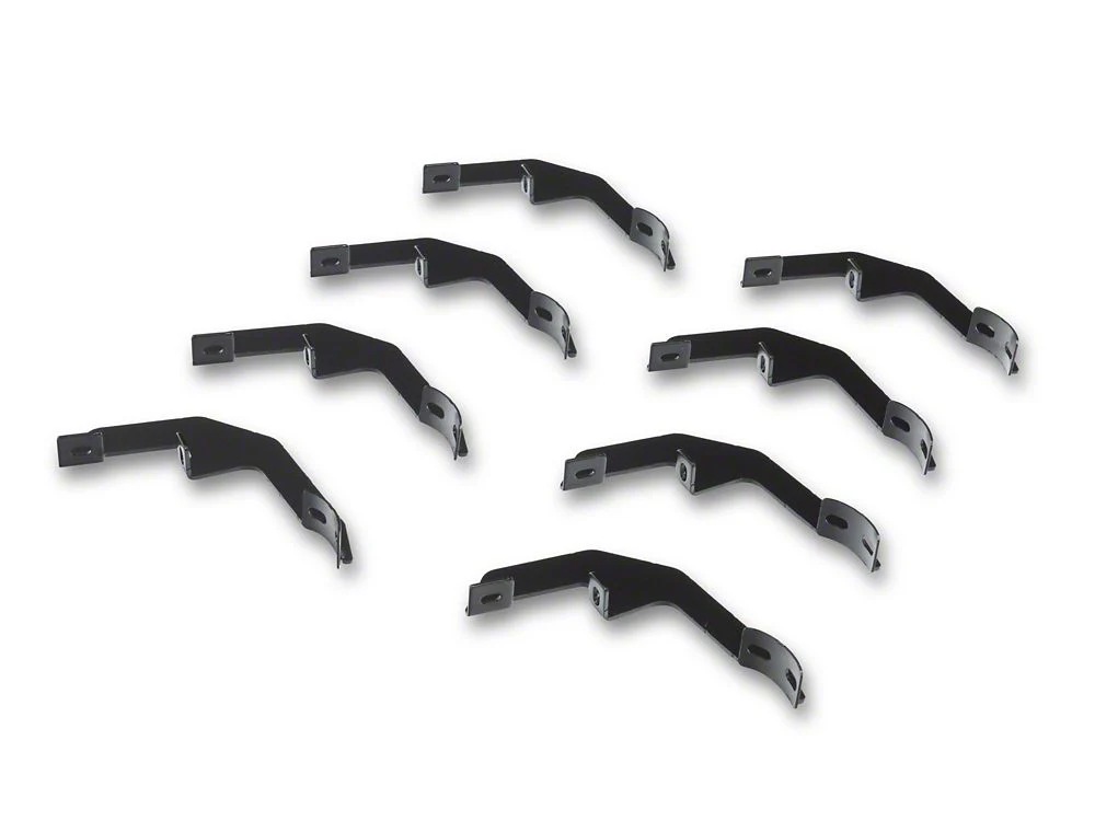 RedRock 4-Inch Oval Straight Side Step Bars; Stainless Steel (20-25 Sierra 2500 HD Crew Cab) - Image 5