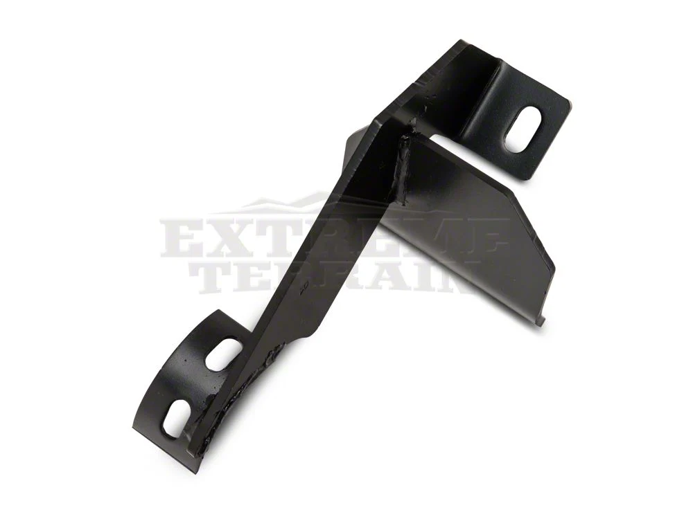 RedRock 4-Inch Oval Straight Side Step Bars; Textured Black (07-18 Jeep Wrangler JK 2-Door) - Image 8