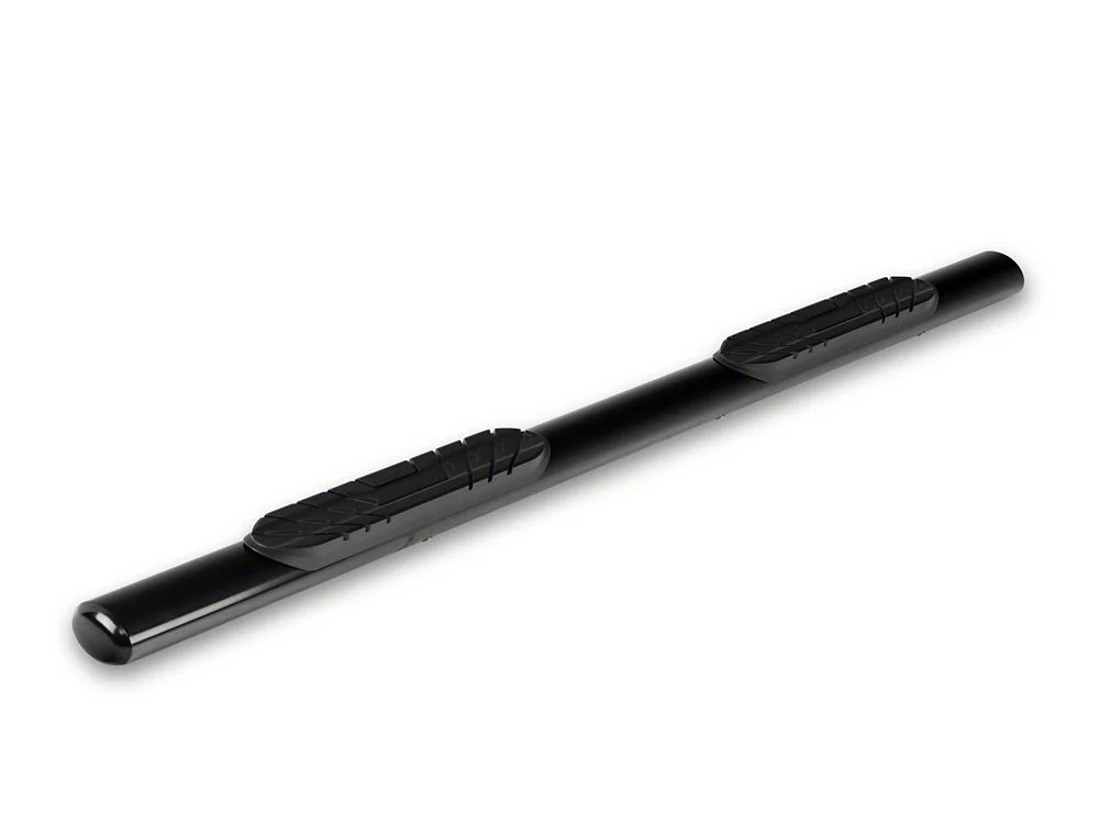 RedRock 4-Inch Oval Straight Side Steps; Black (21-25 Tahoe) - Image 3