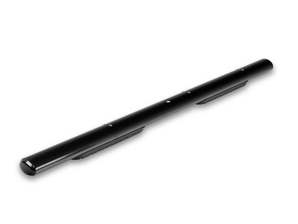 RedRock 4-Inch Oval Straight Side Steps; Black (21-25 Tahoe) - Image 4