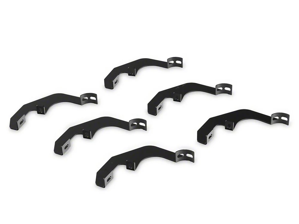 RedRock 4-Inch Oval Straight Side Steps; Black (21-25 Tahoe) - Image 5