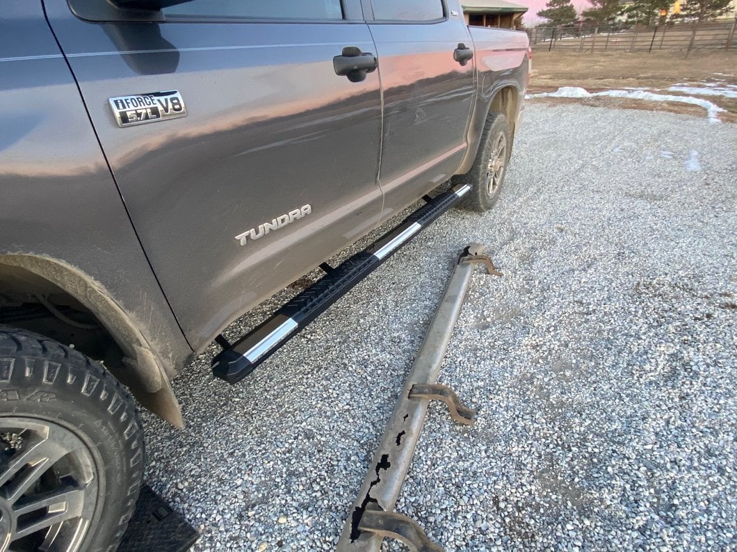 RedRock 5-Inch Aluminum Side Step Bars (07-21 Tundra CrewMax) - Image 13