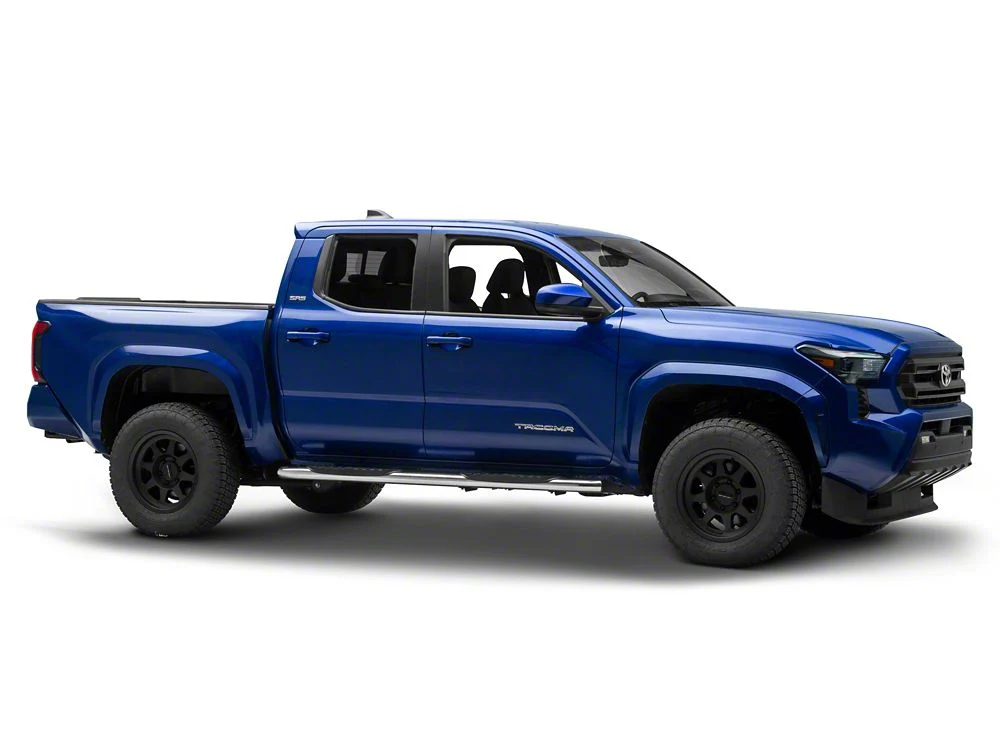 RedRock 5-Inch Oval Bent End Side Step Bars; 304 Stainless Steel (24-25 Tacoma Double Cab) - Image 4