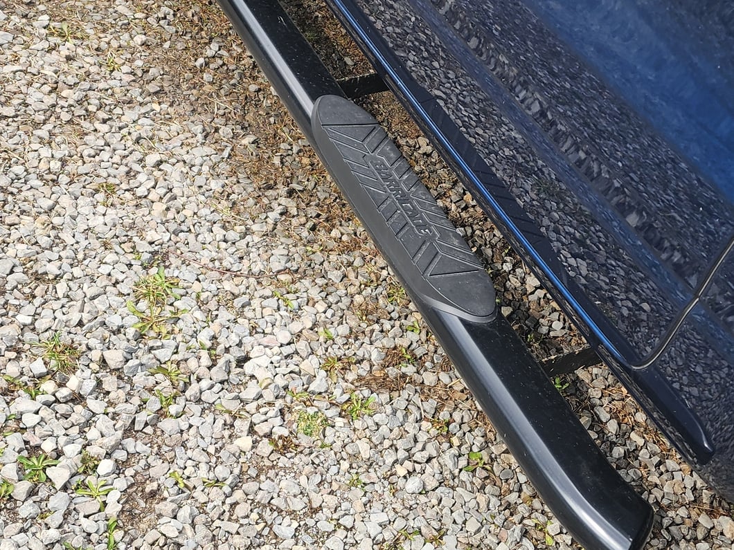 RedRock 5-Inch Oval Bent End Side Step Bars; Black (19-25 RAM 1500 Crew Cab) - Image 17