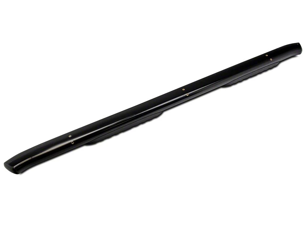 RedRock 5-Inch Oval Bent End Side Step Bars; Black (19-25 RAM 1500 Crew Cab) - Image 5