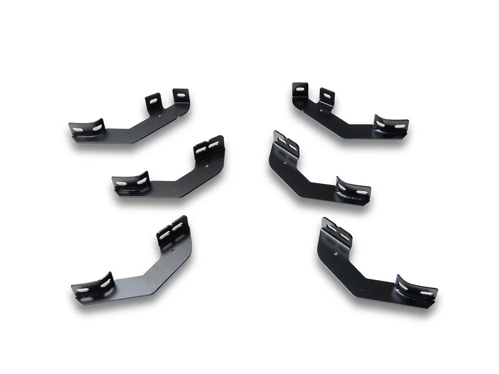 RedRock 5-Inch Oval Bent End Side Step Bars; Black (24-25 Tacoma Double Cab) - Image 8