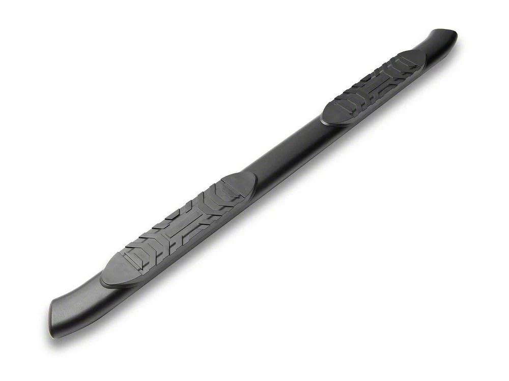 RedRock 5-Inch Oval Bent End Side Step Bars; Fine Texture Black (24-25 Tacoma Double Cab) - Image 7