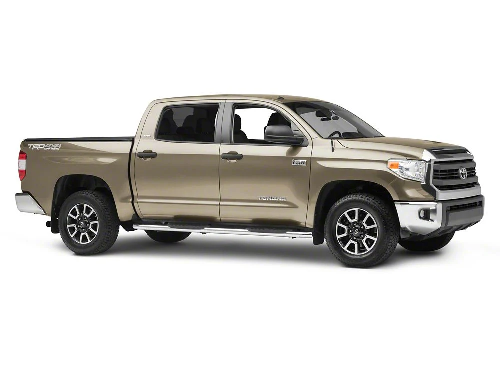 RedRock 5-Inch Oval Bent End Side Step Bars; Stainless Steel (07-21 Tundra CrewMax) - Image 7