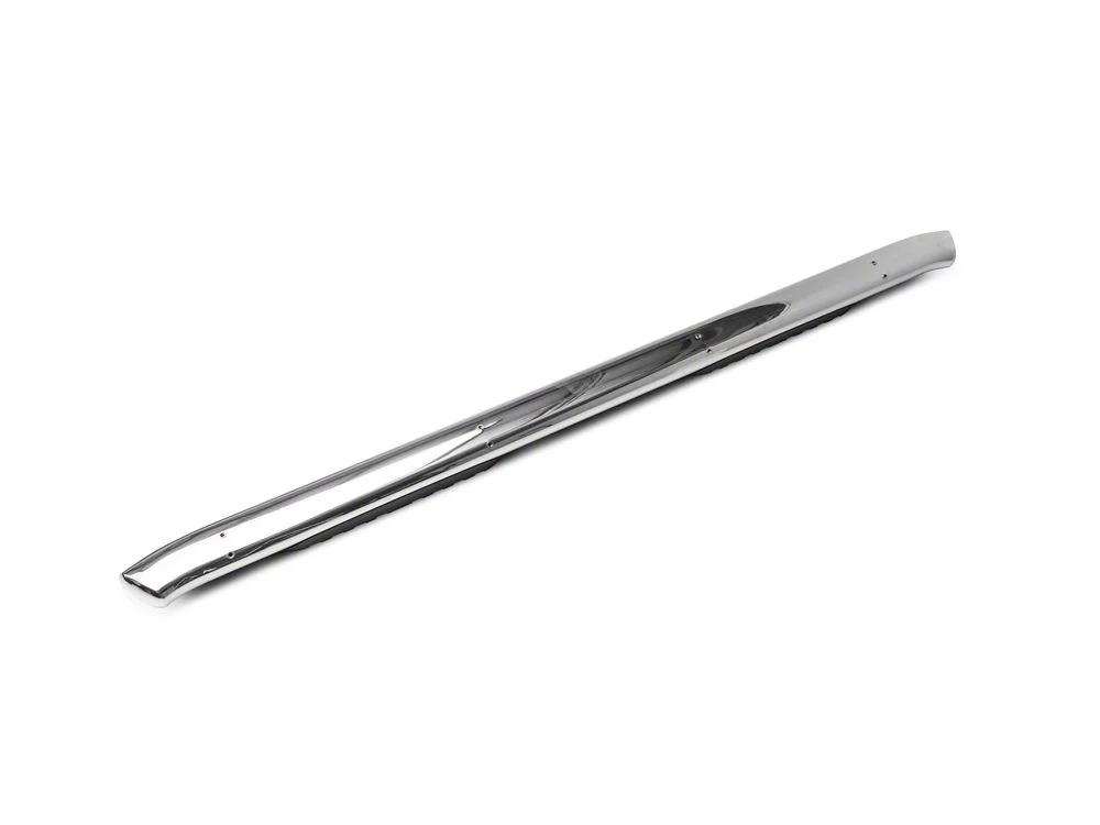 RedRock 5-Inch Oval Bent End Side Step Bars; Stainless Steel (19-25 Sierra 1500 Crew Cab) - Image 5
