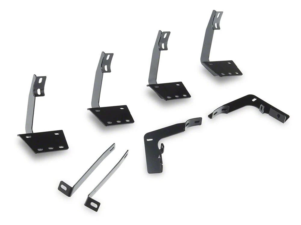RedRock 5-Inch Oval Bent End Wheel to Wheel Side Step Bars; Stainless Steel (19-25 RAM 1500 Crew Cab w/ 5.7-Foot Box) - Image 6
