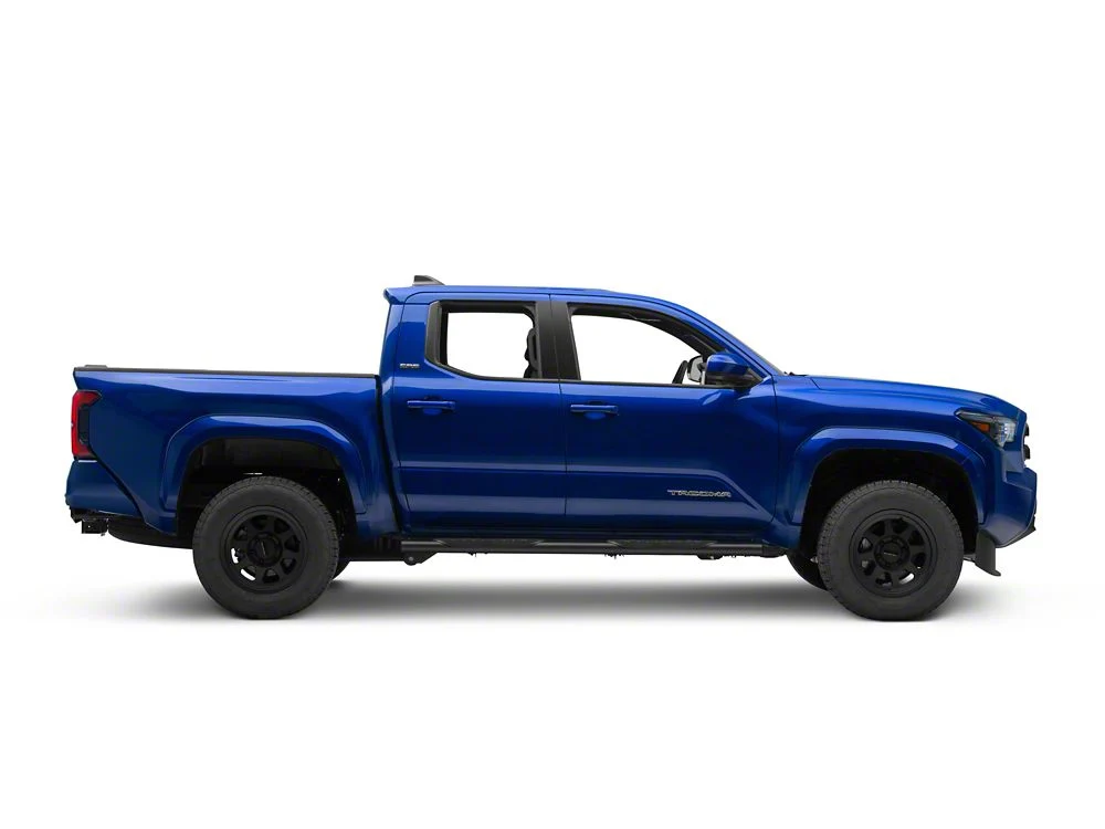 RedRock 5-Inch Oval Straight End Side Step Bars; Fine Textured Black (24-25 Tacoma Double Cab) - Image 10