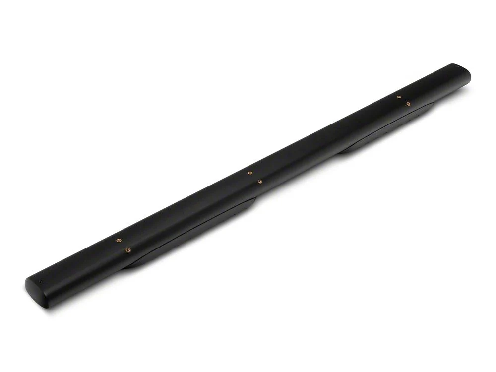 RedRock 5-Inch Oval Straight End Side Step Bars; Fine Textured Black (24-25 Tacoma Double Cab) - Image 5