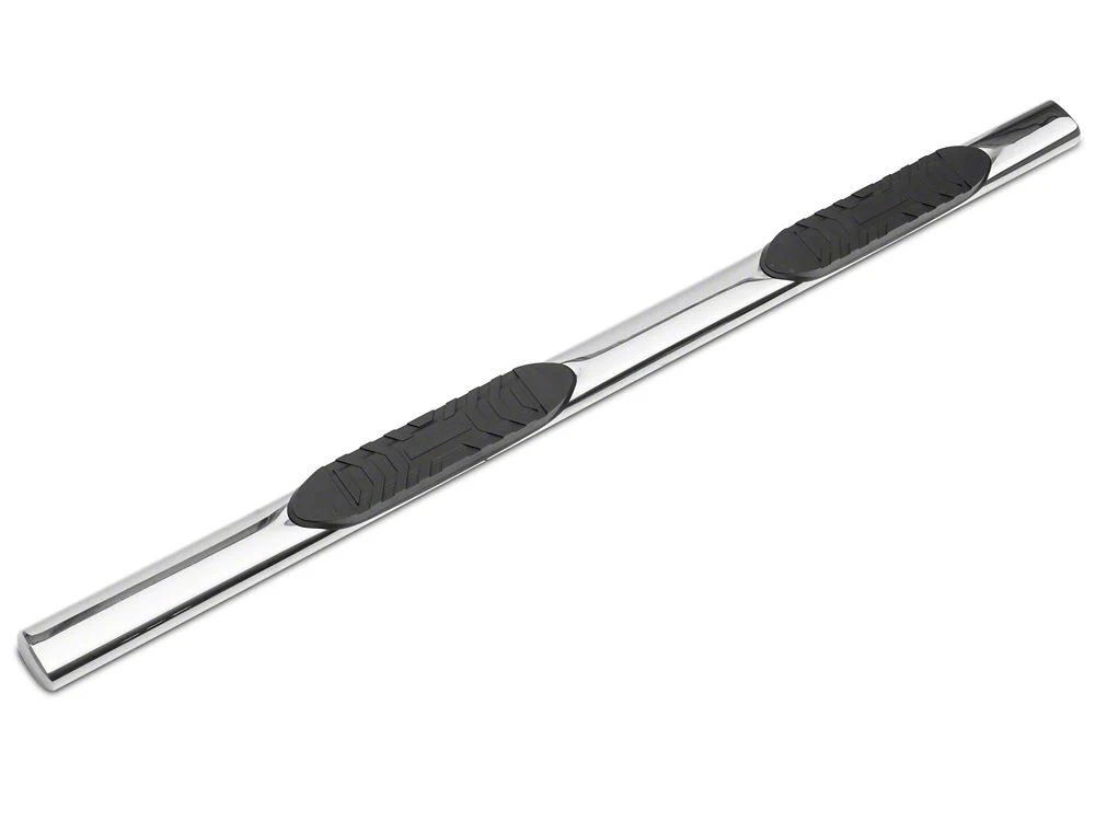 RedRock 5-Inch Oval Straight End Side Step Bars; Stainless Steel (07-21 Tundra CrewMax) - Image 6
