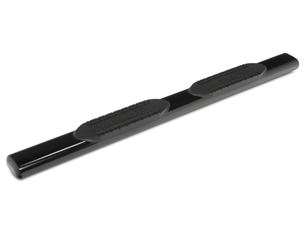 RedRock 6-Inch Oval Straight End Side Step Bars; Black (17-25 F-350 Super Duty SuperCab) - Image 3
