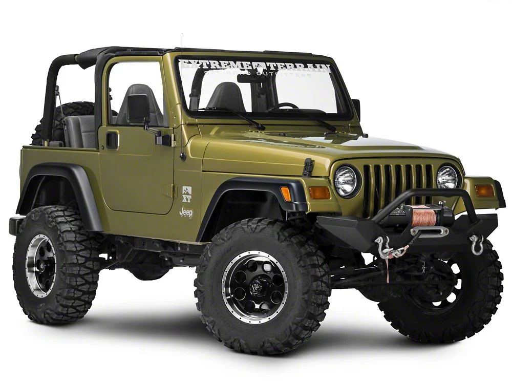 RedRock 6-Piece Replacement Style Fender Flares (97-06 Jeep Wrangler TJ) - Image 3