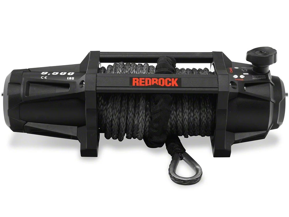 RedRock 9,500 lb. Winch with Synthetic Rope and Dual Control Unit (Universal; Some Adaptation May Be Required) - Image 3