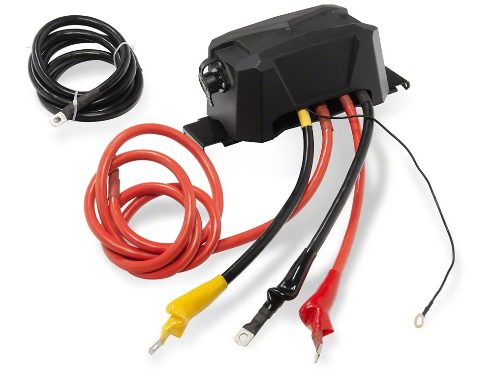 RedRock 9,500 lb. Winch with Synthetic Rope and Dual Control Unit (Universal; Some Adaptation May Be Required) - Image 4
