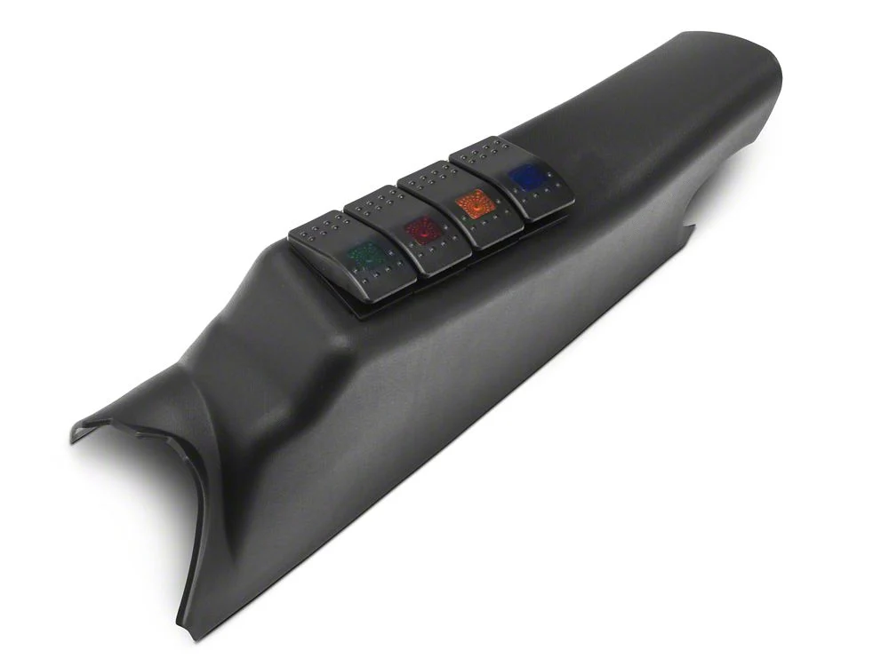 RedRock A-Pillar Switch Panel with Switches (07-18 Jeep Wrangler JK) - Image 5