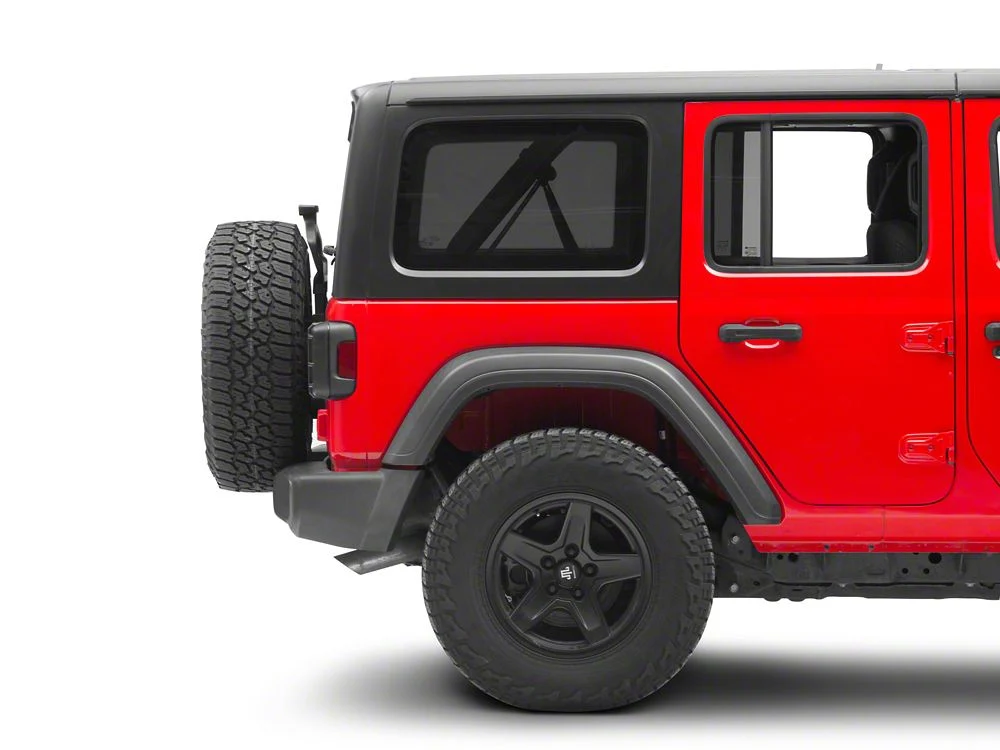 RedRock ABS Tail Light Guard; Textured Black (18-25 Jeep Wrangler JL w/ Factory Halogen Tail Lights) - Image 7