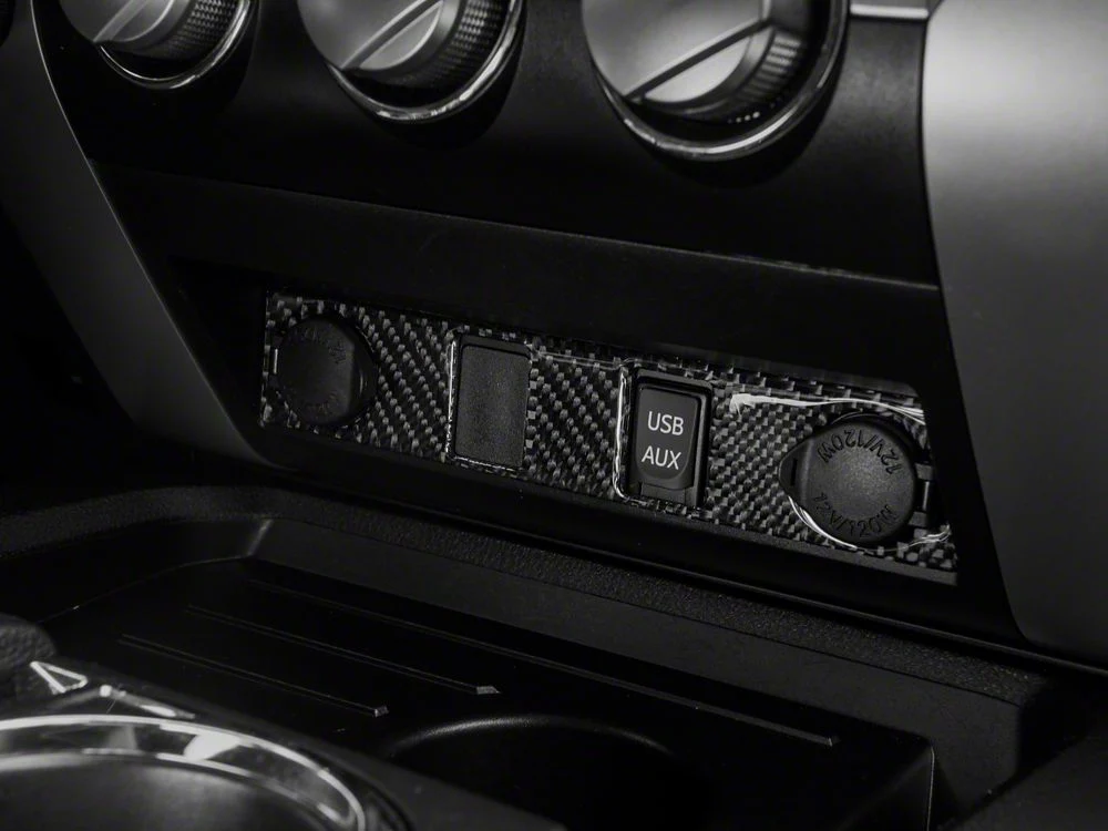 RedRock Accessory Panel Trim; Carbon Fiber (14-21 Tundra)