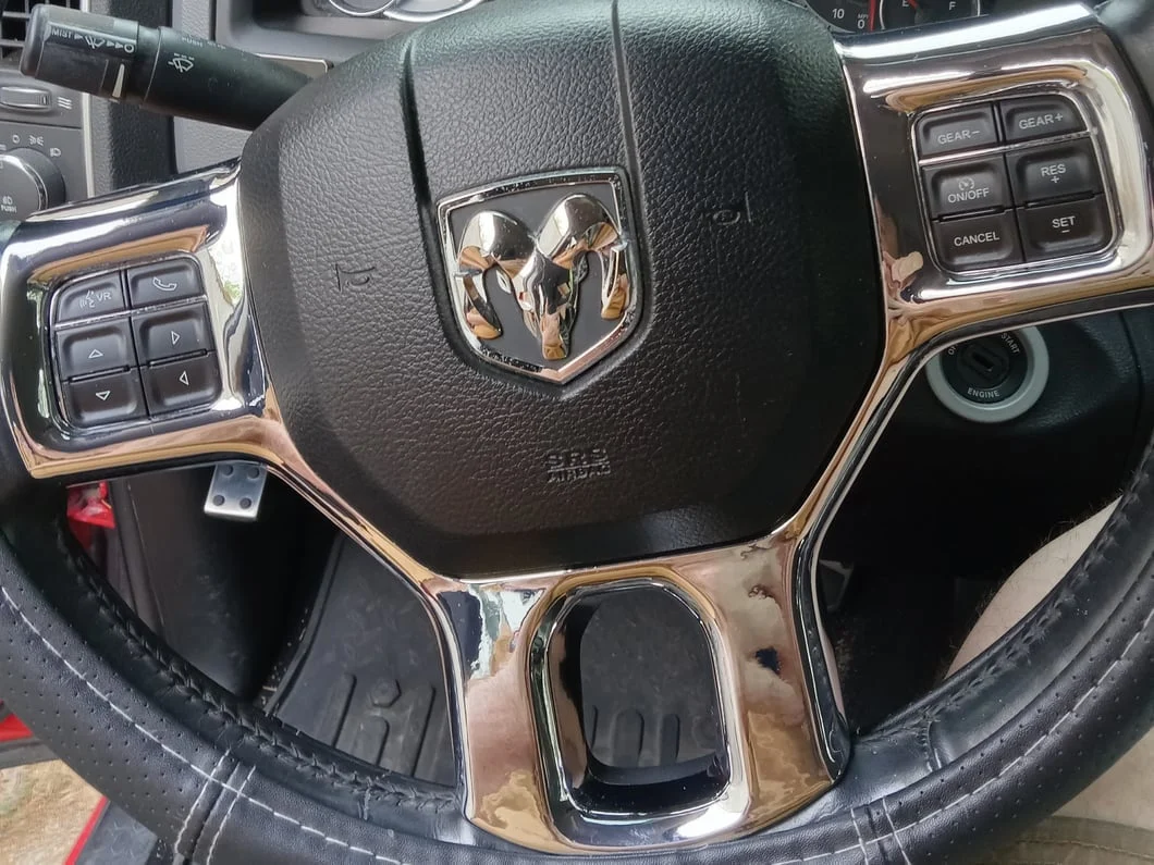 RedRock Air Vent Trim; Chrome (09-18 RAM 1500) - Image 11