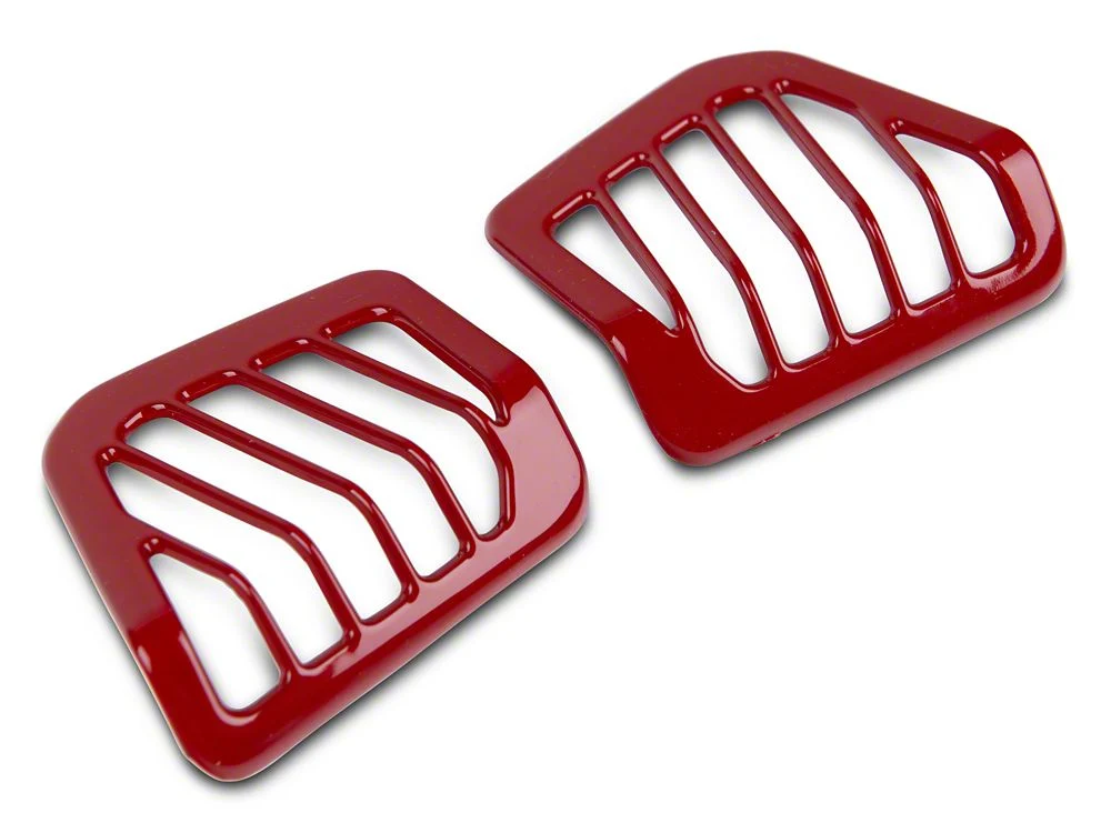 RedRock Air Vent Trim; Red (20-25 Jeep Gladiator JT) - Image 2