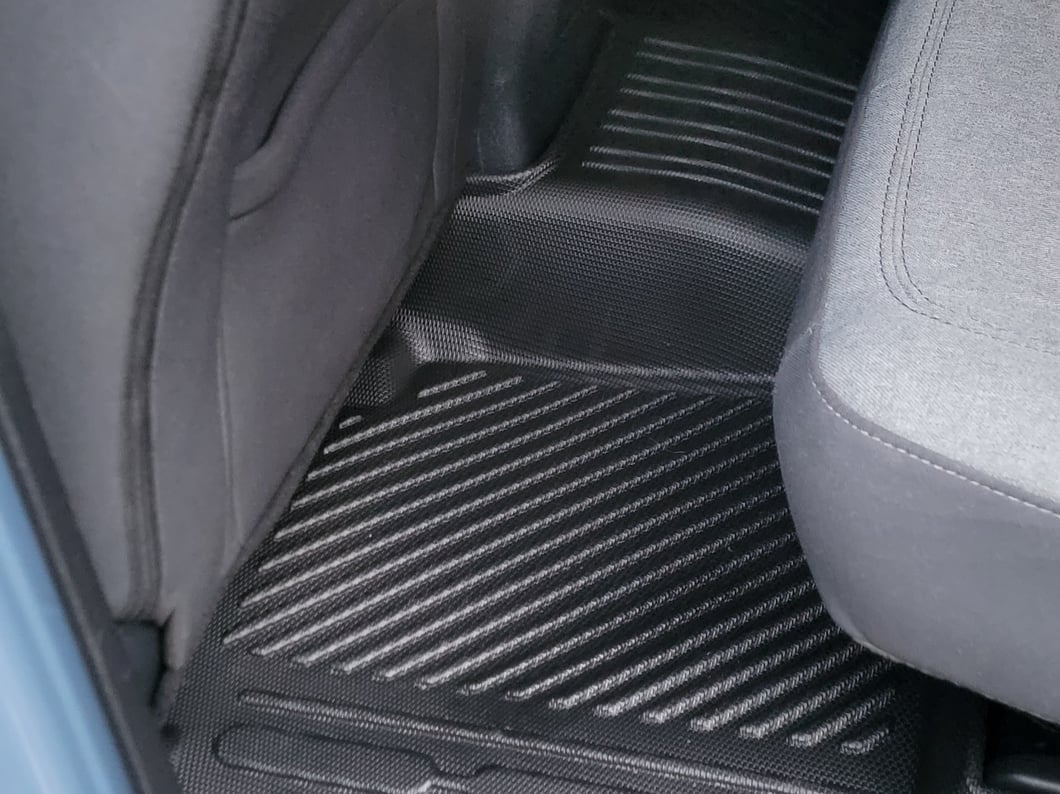 RedRock All-Weather Molded Front and Rear Floor Liners; Black (21-25 Bronco 4-Door) - Image 13