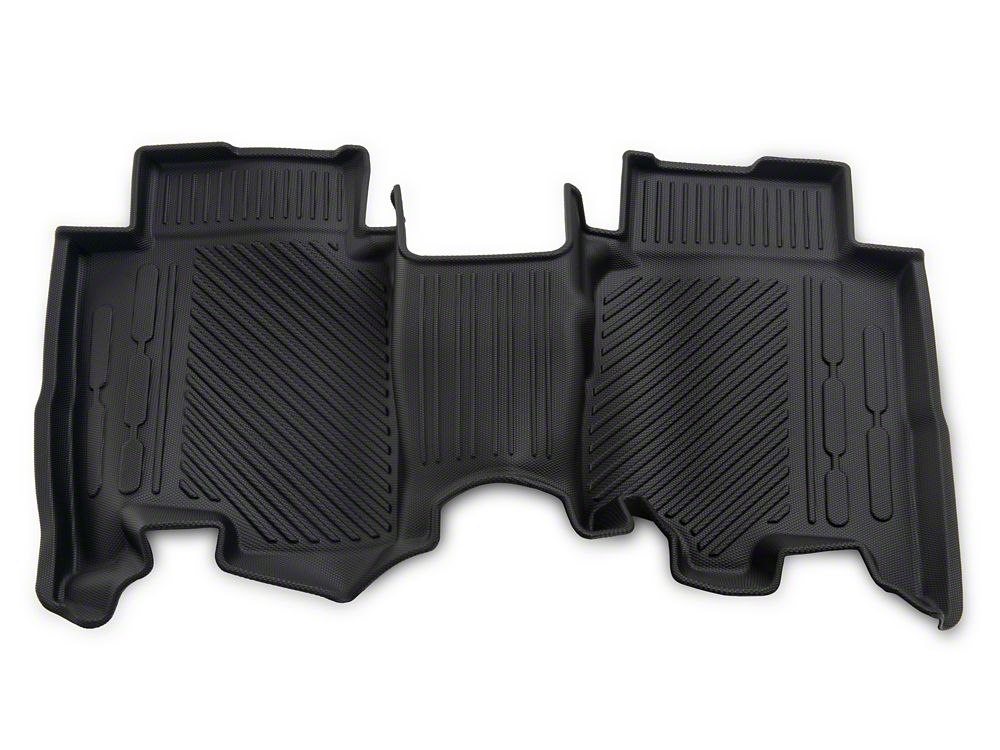 RedRock All-Weather Molded Front and Rear Floor Liners; Black (21-25 Bronco 4-Door) - Image 3