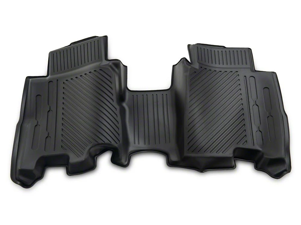 RedRock All-Weather Molded Front and Rear Floor Liners; Black (21-25 Bronco 4-Door) - Image 5