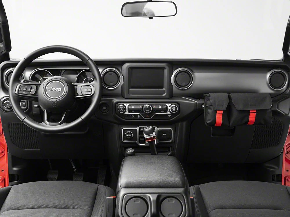 RedRock Alterum Series Grab Handle Storage Bag; Dual Pocket (07-25 Jeep Wrangler JK & JL) - Image 3