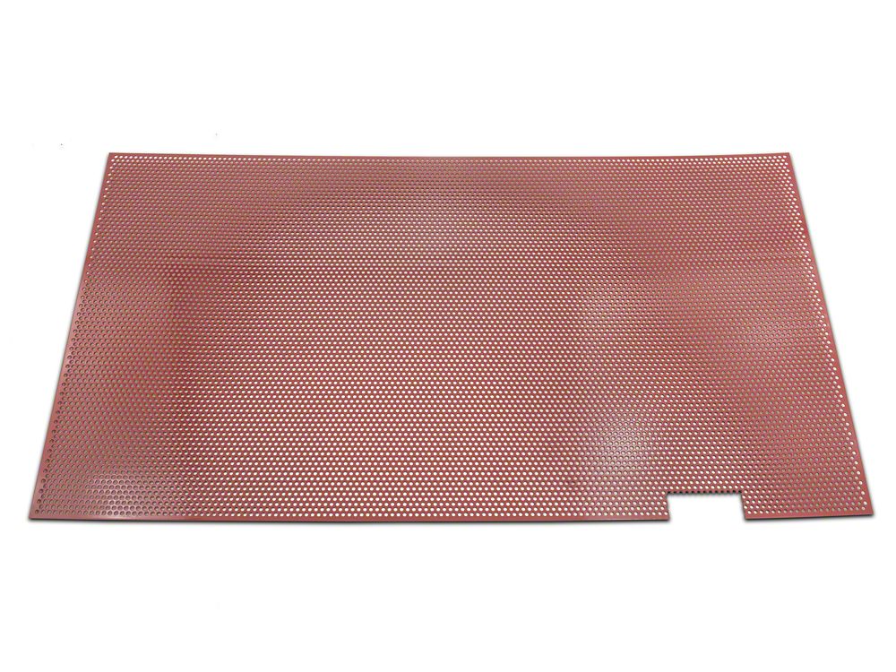 RedRock Aluminim Grille Mesh Insert; Red (07-18 Jeep Wrangler JK) - Image 3