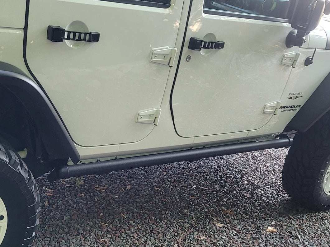 RedRock Aluminum Door and Tailgate Handle Set; Black (07-18 Jeep Wrangler JK 4-Door) - Image 13