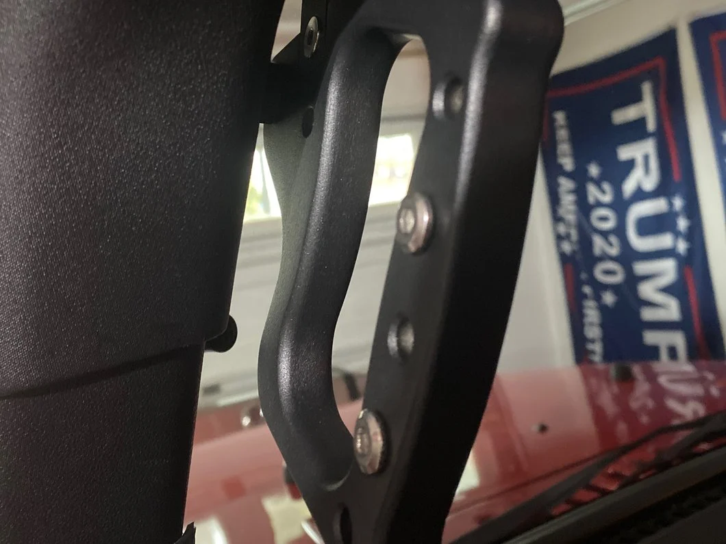 RedRock Aluminum Front Grab Handles; Black (07-18 Jeep Wrangler JK) - Image 9