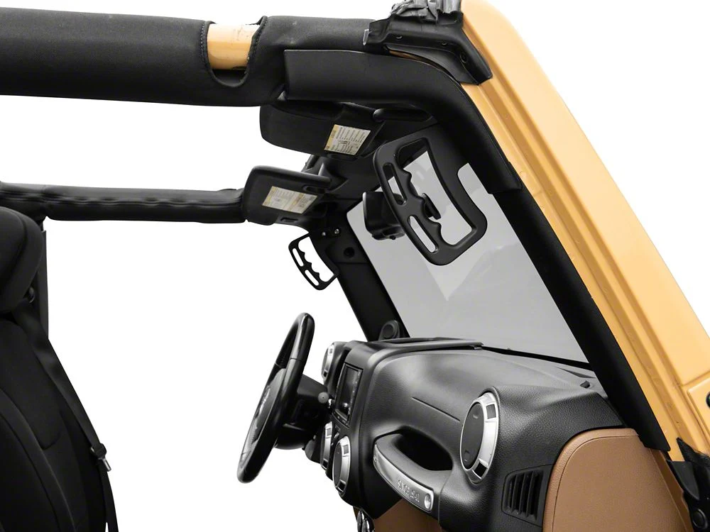 RedRock Aluminum Grab Handles; Pair (07-18 Jeep Wrangler JK) - Image 2
